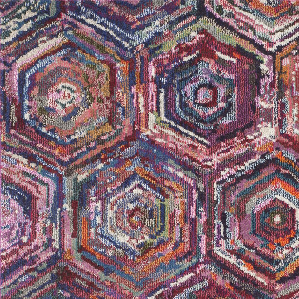 Safavieh Monaco MNC224D-28 2&#39;2&quot; x 8&#39; Pink/Multi Runner, , large