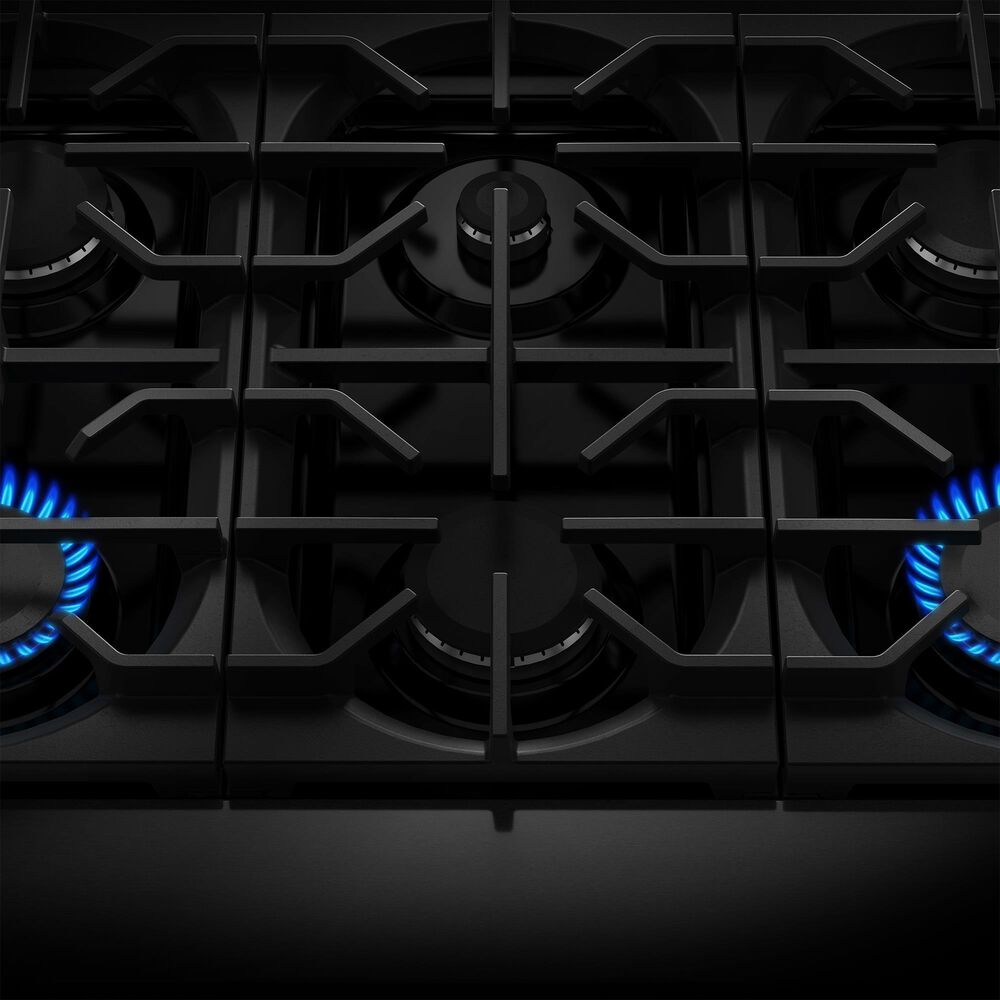 Whirlpool 6.3 Cu. Ft. Freestanding Gas Range with 6 Sealed Burners in Black Ore, , large