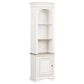 Liberty Magnolia Manor Entertainment Center in White with Antique Finish, , large