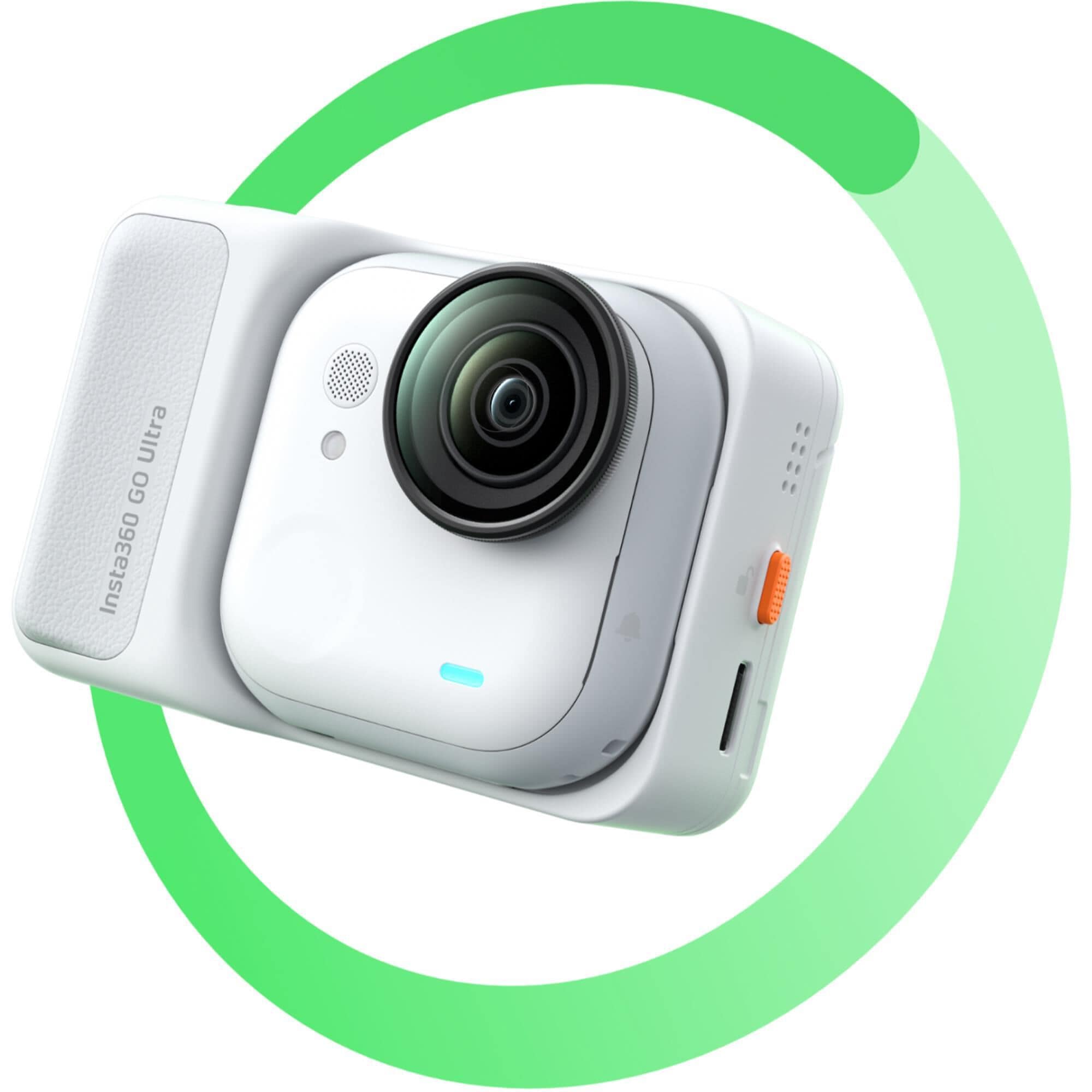 Insta360 GO Ultra Standard Bundle Action Camera in Arctic White