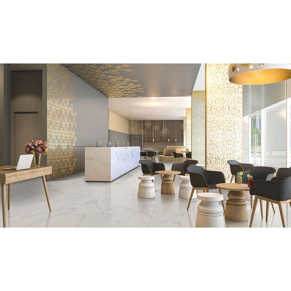 MS International Kaya Calacatta Venato 12&quot; x 24&quot; Matte Porcelain Tile, , large