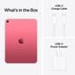 Apple 11-Inch iPad A16 chip with Wi-Fi only - 128GB in Pink with 2-Year AppleCare+, , large