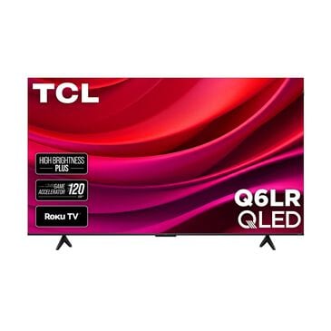 TCL 65" Class Q6LR Series 4K QLED Smart TV with Roku TV, , large