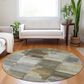 Dalyn Rug Company Ravenna RN10 8" Round Taupe Area Rug, , large