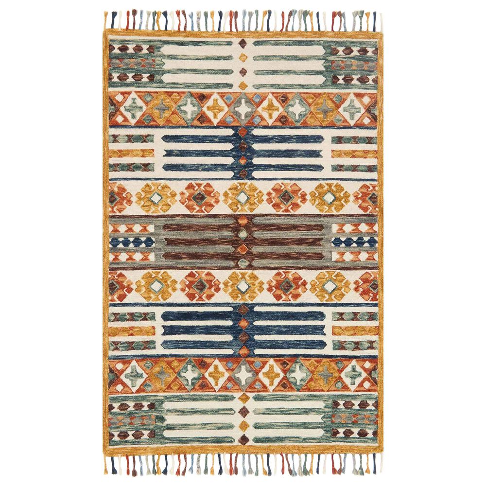 Loloi Zharah 9'3" x 13' Santa Fe Spice Area Rug, , large