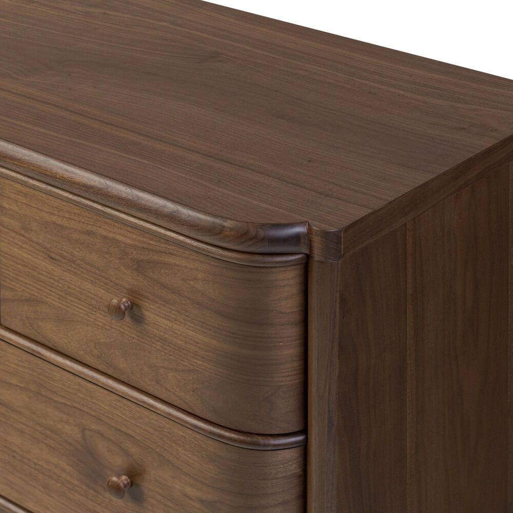 Amber Lewis x Four Hands Agatha 8 Drawer Dresser Only in Dark Brown Walnut, , large