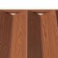 Rta Products Llc Loft Series 48" Premium Double Walled PVC Foldable Accordion Doors in Walnut, , large
