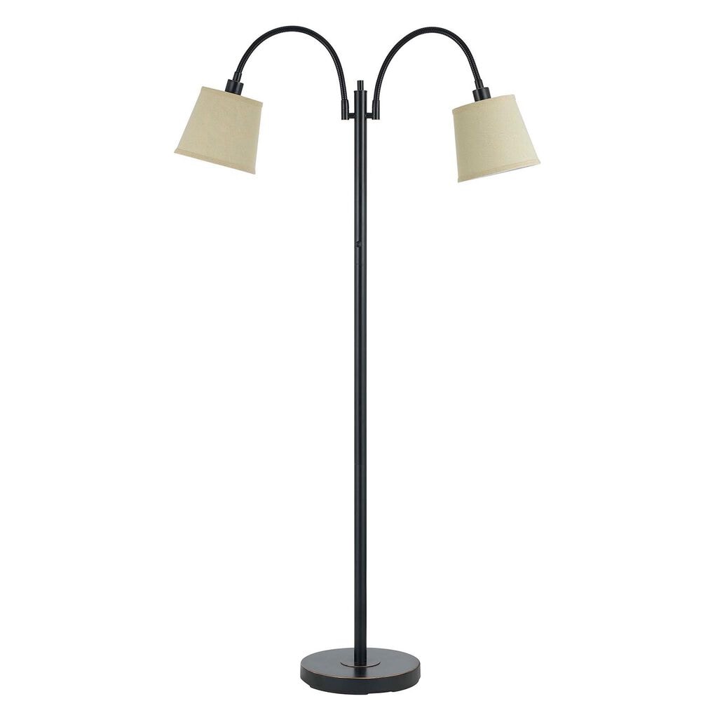 Cal Lighting Gail Floor Lamp W/Goose Neck, , large