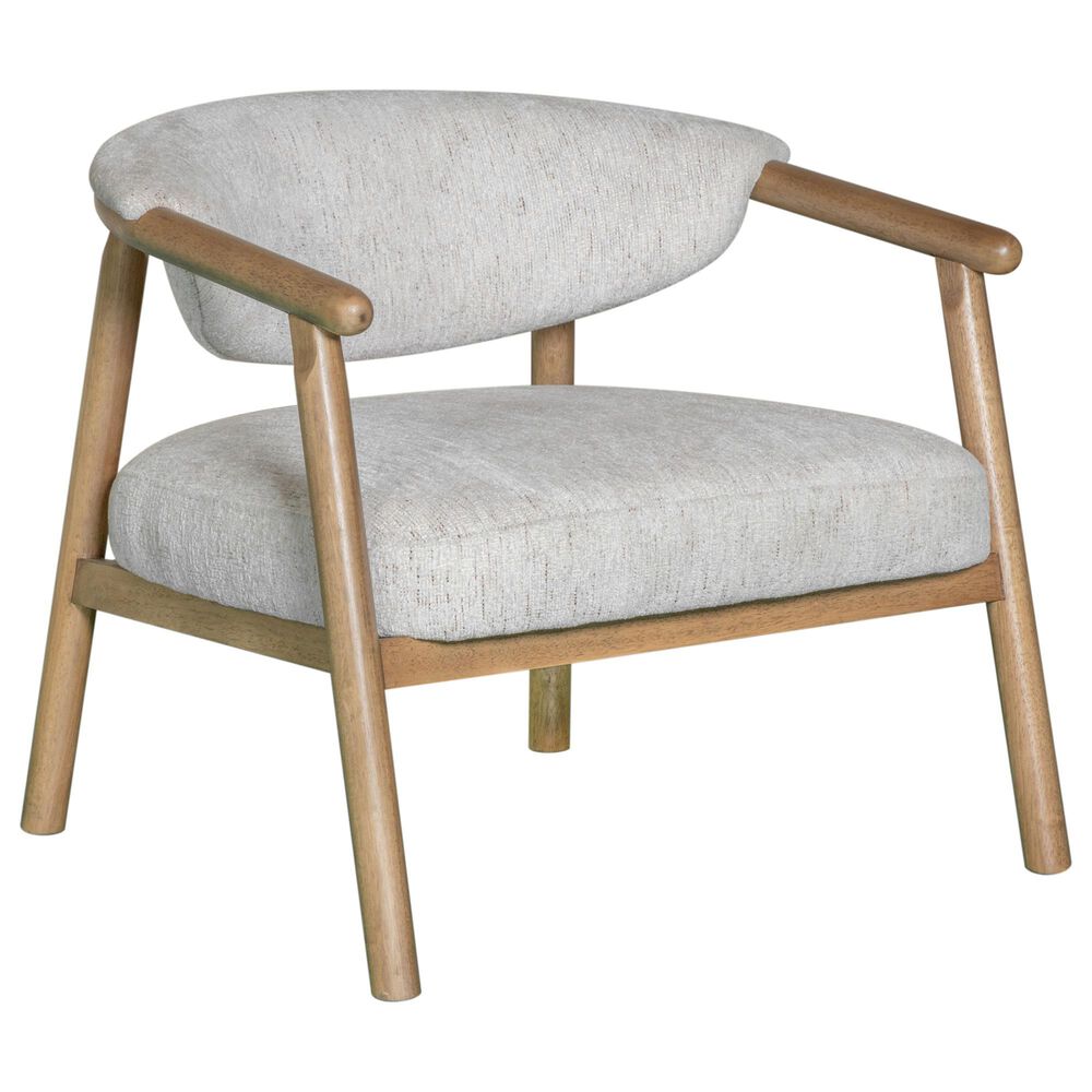 Blue River Autumn Accent Chair in Pebbled Vanilla, , large