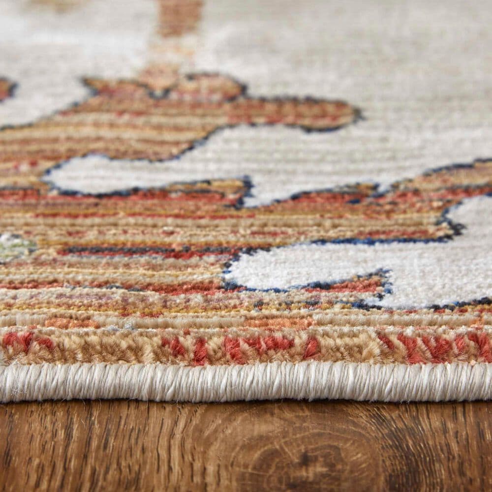Feizy Melrose 9&#39; x 12&#39;8&quot; Ivory and Multicolor Area Rug, , large
