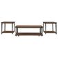 Ashley Trindwick 3-Piece Occasional Table Set in Walnut and Gunmetal Gray, , large