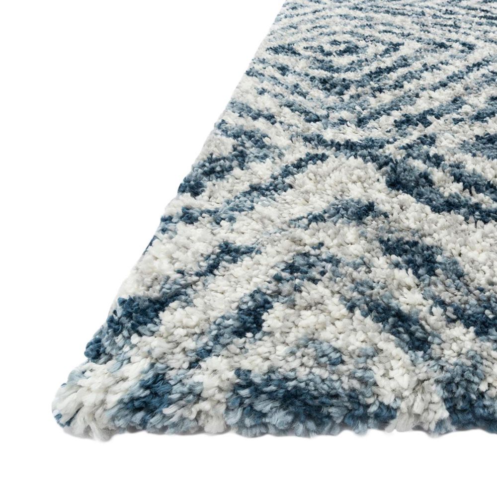 Loloi Quincy QC-01 2&#39;3&quot; x 8&#39; Ocean and Pebble Runner, , large
