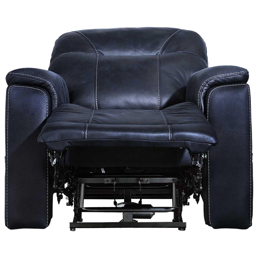 Steve Silver Lexington Power Recliner in Ocean Blue, , large