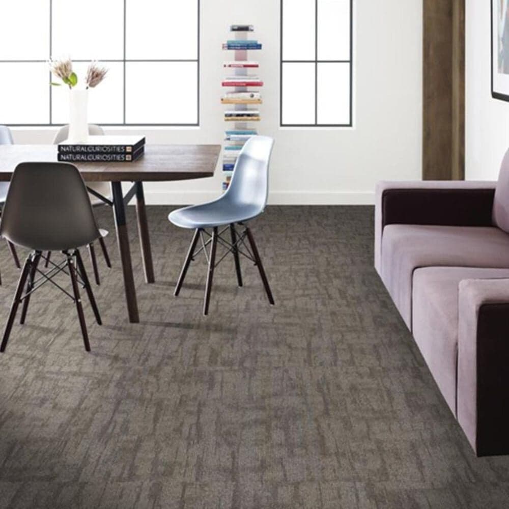 Shaw Crackled 24&quot; x 24&quot; Carpet Tile in Construct, , large