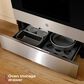 GE Profile 5.3 Cu. Ft. Smart Freestanding Gas Range with No Preheat Air Fry in Stainless Steel, , large