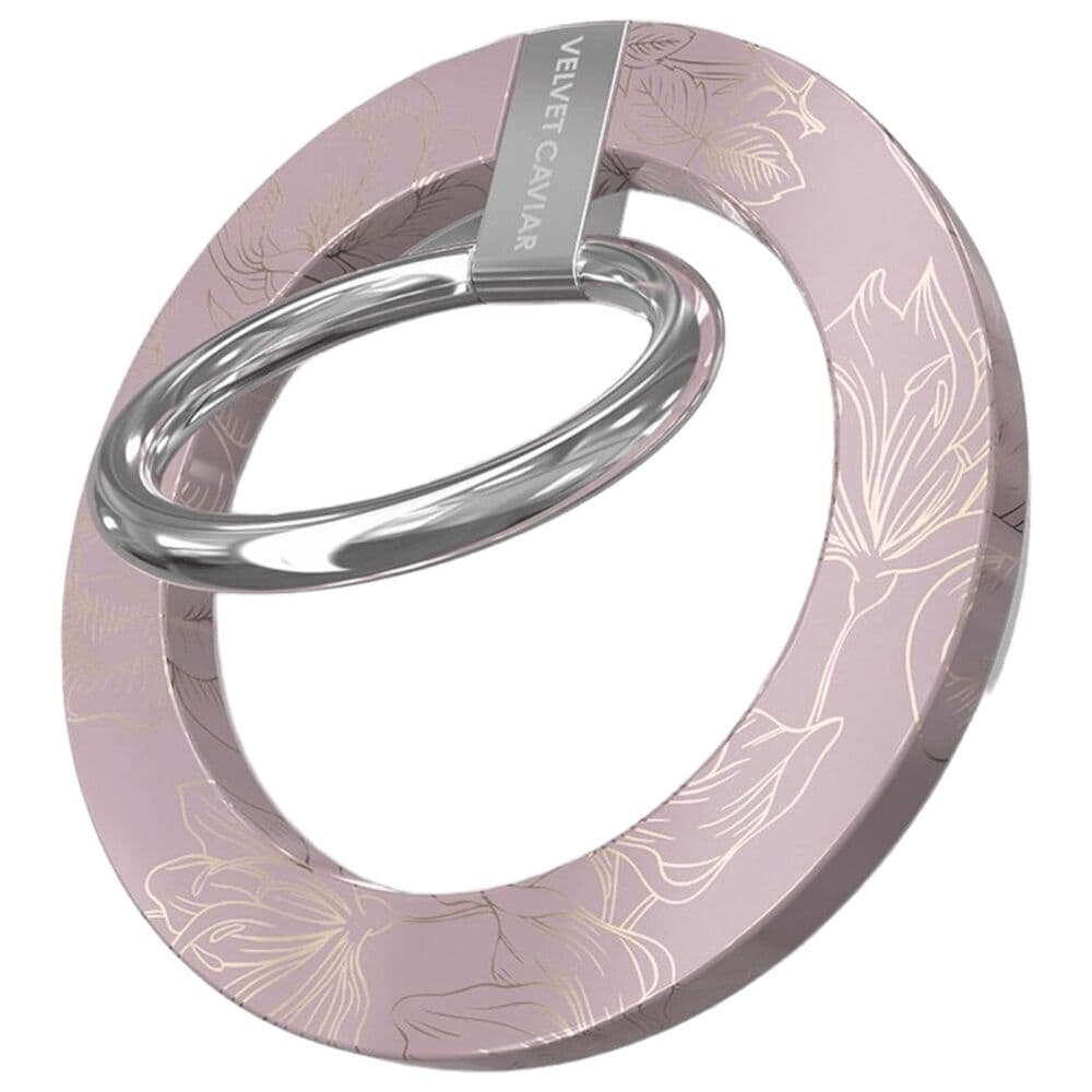 Velvet Caviar MagSafe Grip Ring in Dusty Rose Chrome Floral, , large
