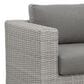 Steve Silver Co. Blakley Patio Lounge Chair in Dark Gray, , large