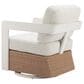 Zuo Modern Gelo Outdoor Swivel Chair in White, , large
