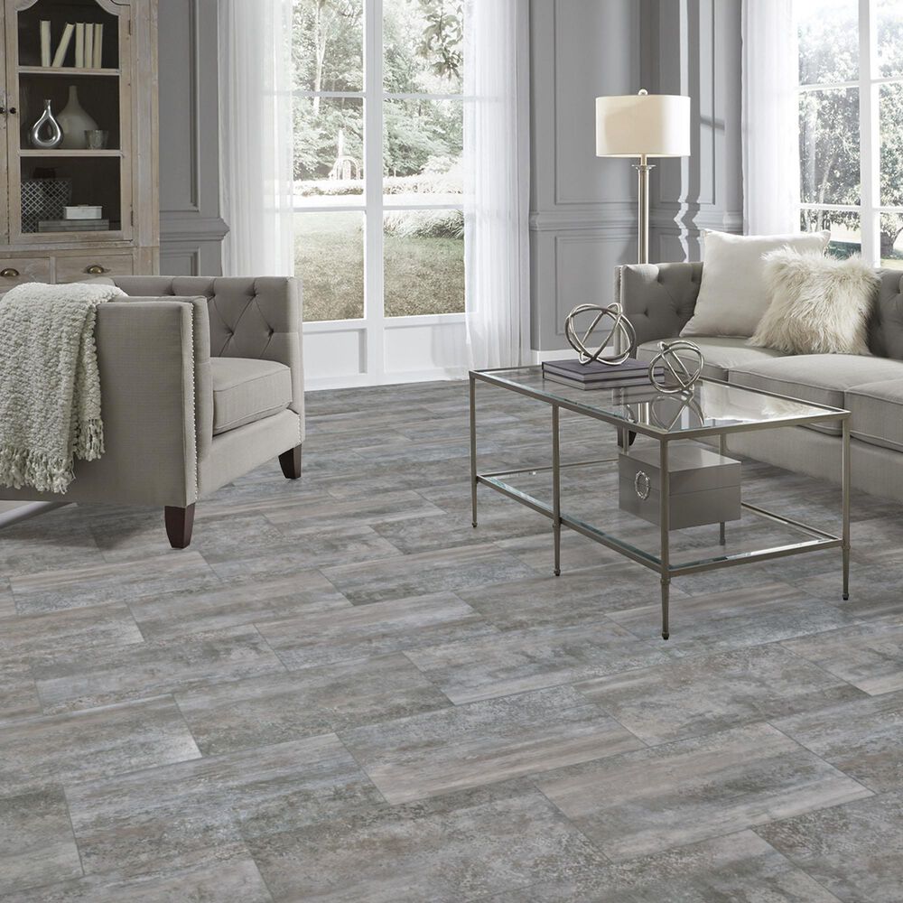 Mannington REALTA SPC Patina Ash 12&quot; x 24&quot; Luxury Vinyl Plank, , large