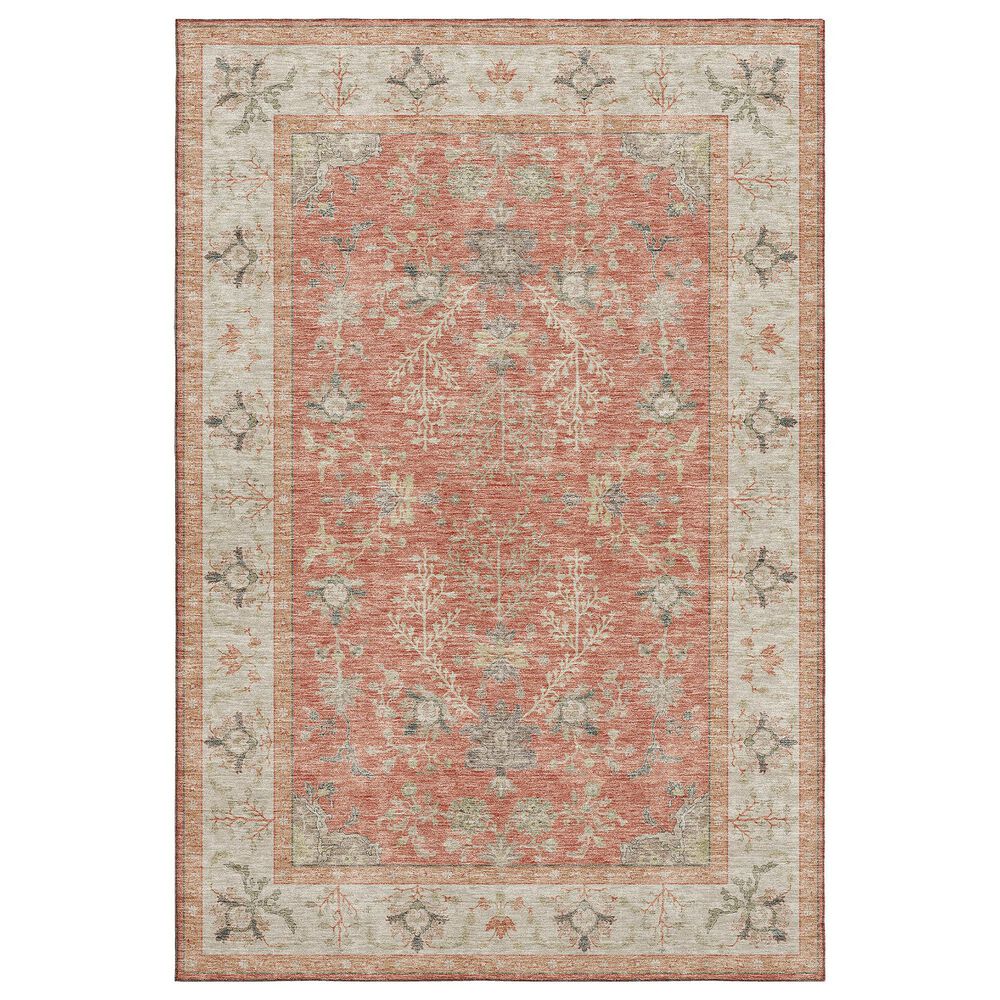 Dalyn Rug Company Hatay 10" x 14" Coral Area Rug, , large