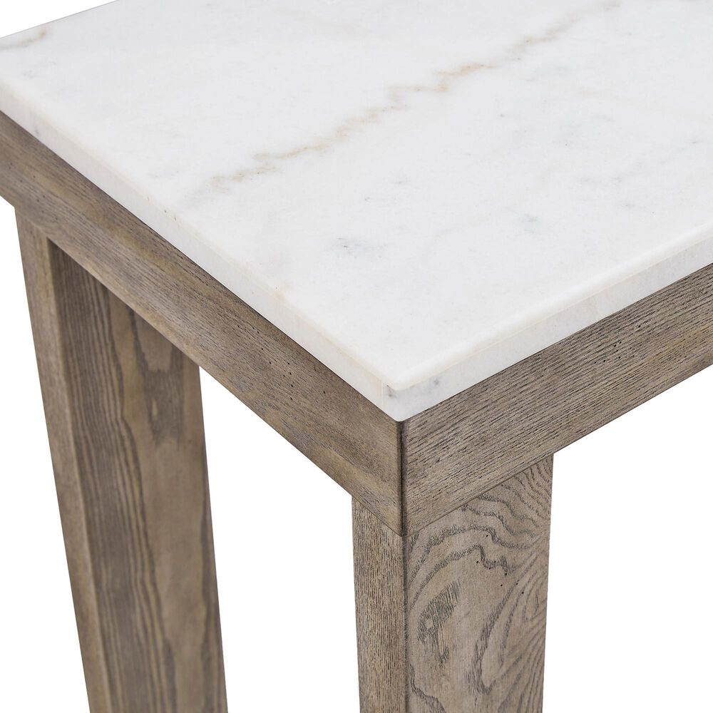 Ashley Loyaska Sofa Table in Grayish Brown and Ivory, , large