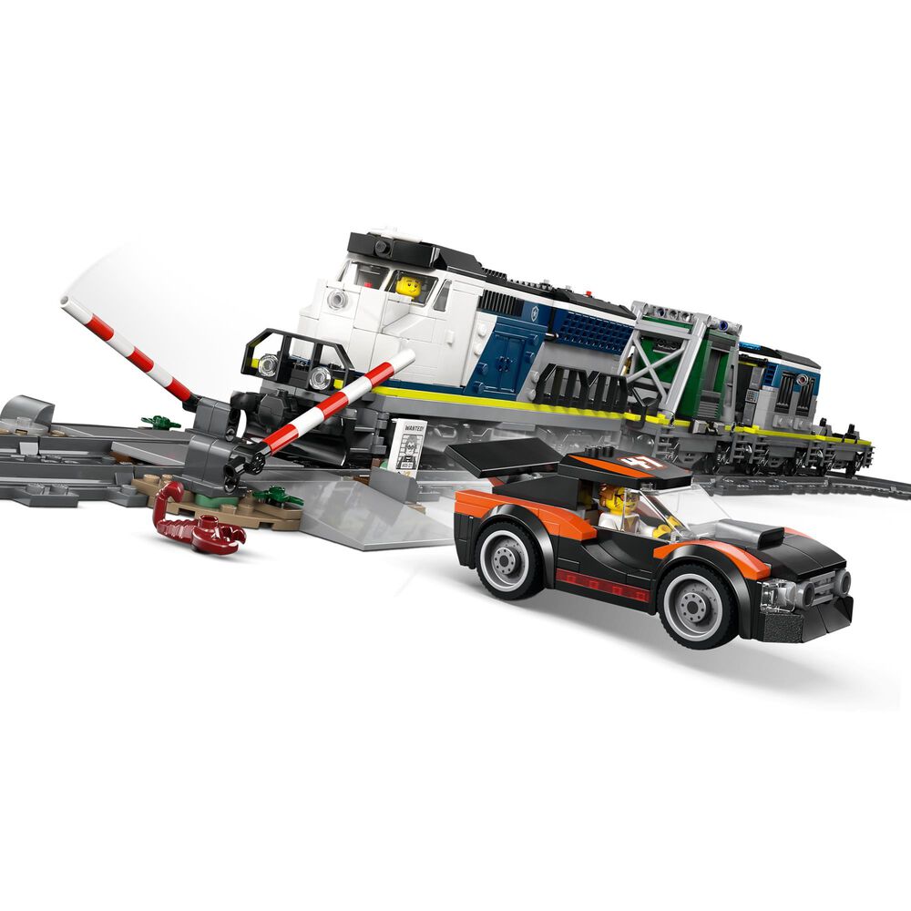 LEGO City Police Train Heist Building Set, , large