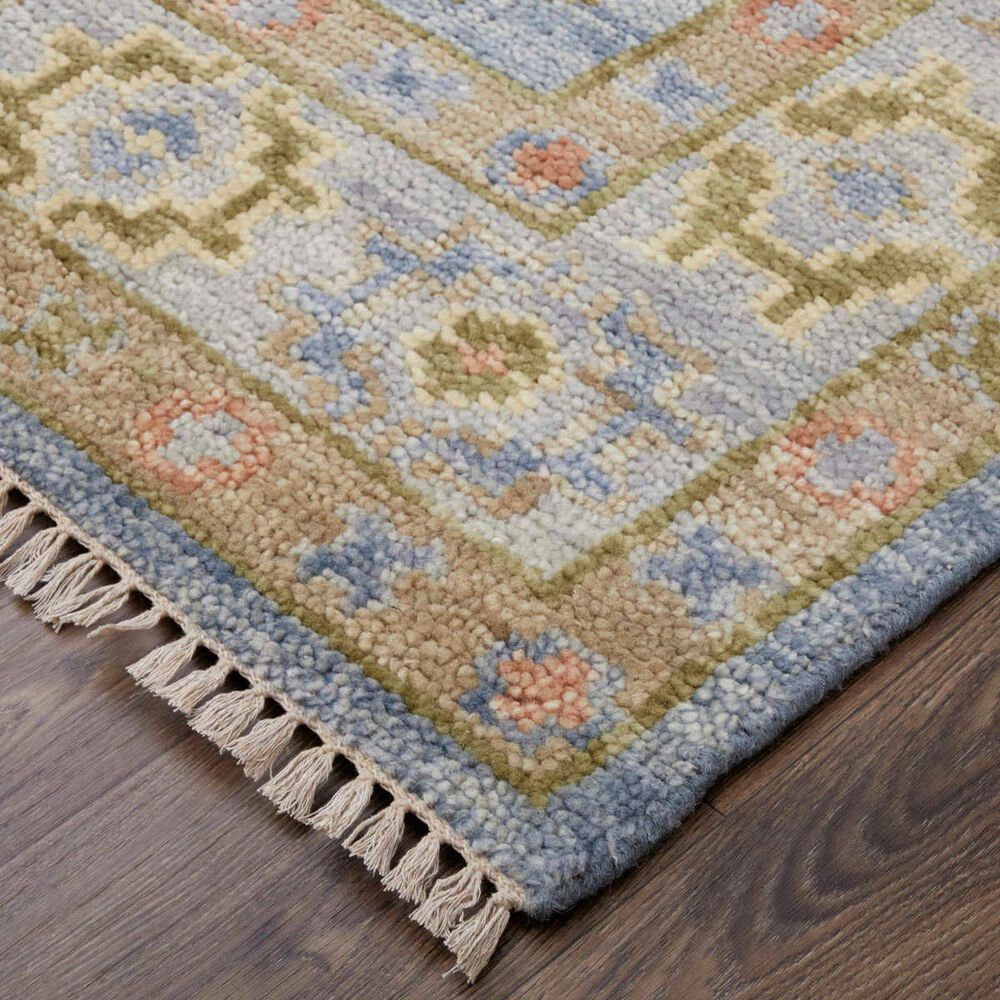 Feizy Fillmore 3&#39; x 5&#39; Blue Area Rug, , large