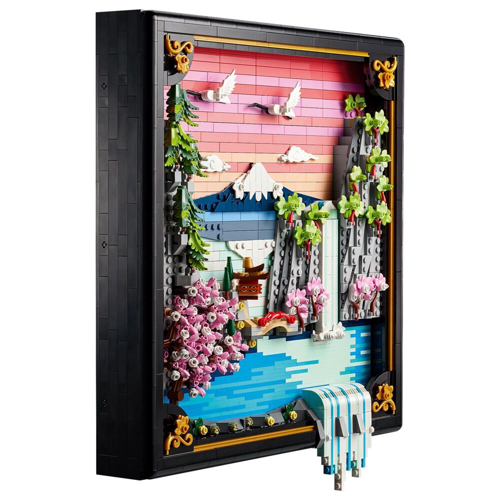 LEGO Art Japanese Cherry Blossom Landscape Building Set, , large