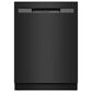 Maytag 24" Built In Pocket Handle Dishwasher in Black, , large
