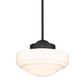 Golden Lighting Ingalls Medium Pendant in Matte Black, , large