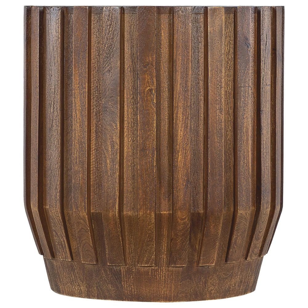 Hooker Furniture Gears End Table in Brown, , large