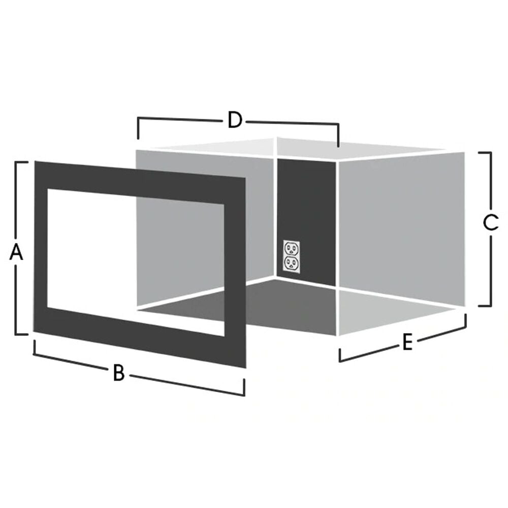 Sharp 30&quot; Trim Kit for Built-In Microwave Oven in Stainless Steel, , large