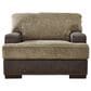 Ashley Alesbury Oversized Accent Chair in Chocolate, , large