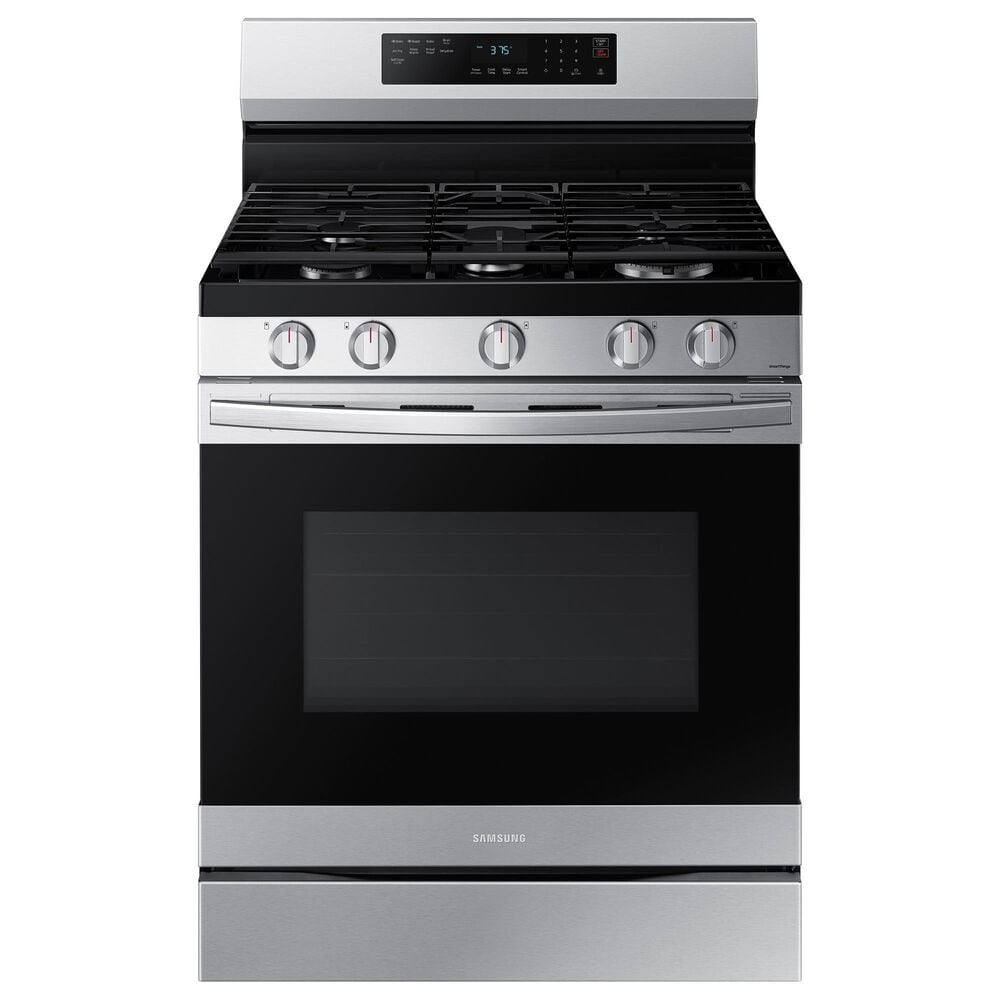 Samsung 6 Cu. Ft. Freestanding Gas Range with Wi-Fi and Air Fry in Stainless Steel, , large