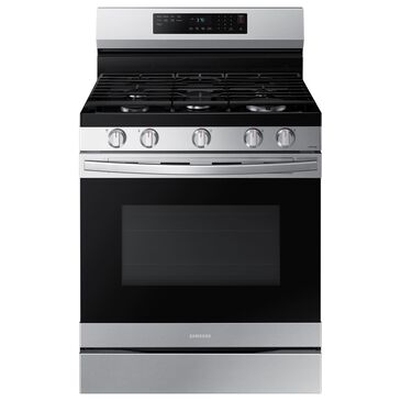 Samsung 6 Cu. Ft. Freestanding Gas Range with Wi-Fi and Air Fry in Stainless Steel, , large