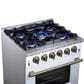 Forno Massimo 30" Freestanding Gas Range in White, , large