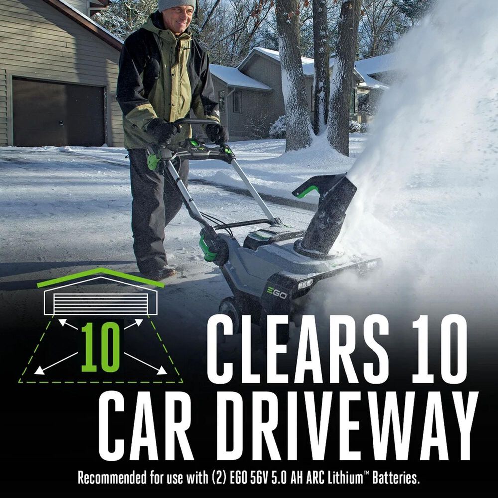 EGO 21" Snow Blower with Peak Power Bare Tool w/ (2) 5.0ah Batteries, and 550w Rapid Charger, , large