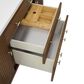 James Martin Vanities Mirin 60" Double Vanity in Mid Century Walnut with 3 cm White Zeus Quartz Top, , large