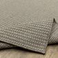 Oriental Weavers Caicos CA05A 1"10" x 7"6" Grey Runner, , large