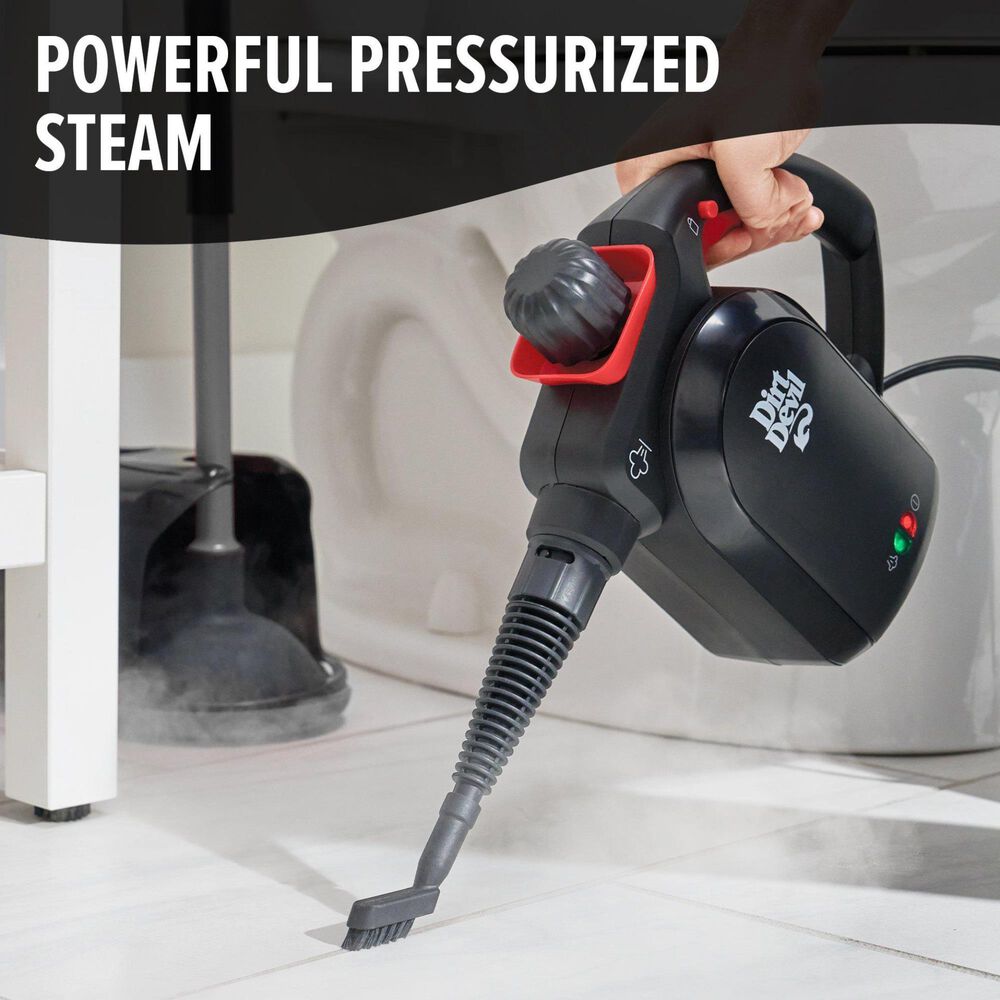Dirt Devil 7-in-1 Handheld Steamer in Black, , large