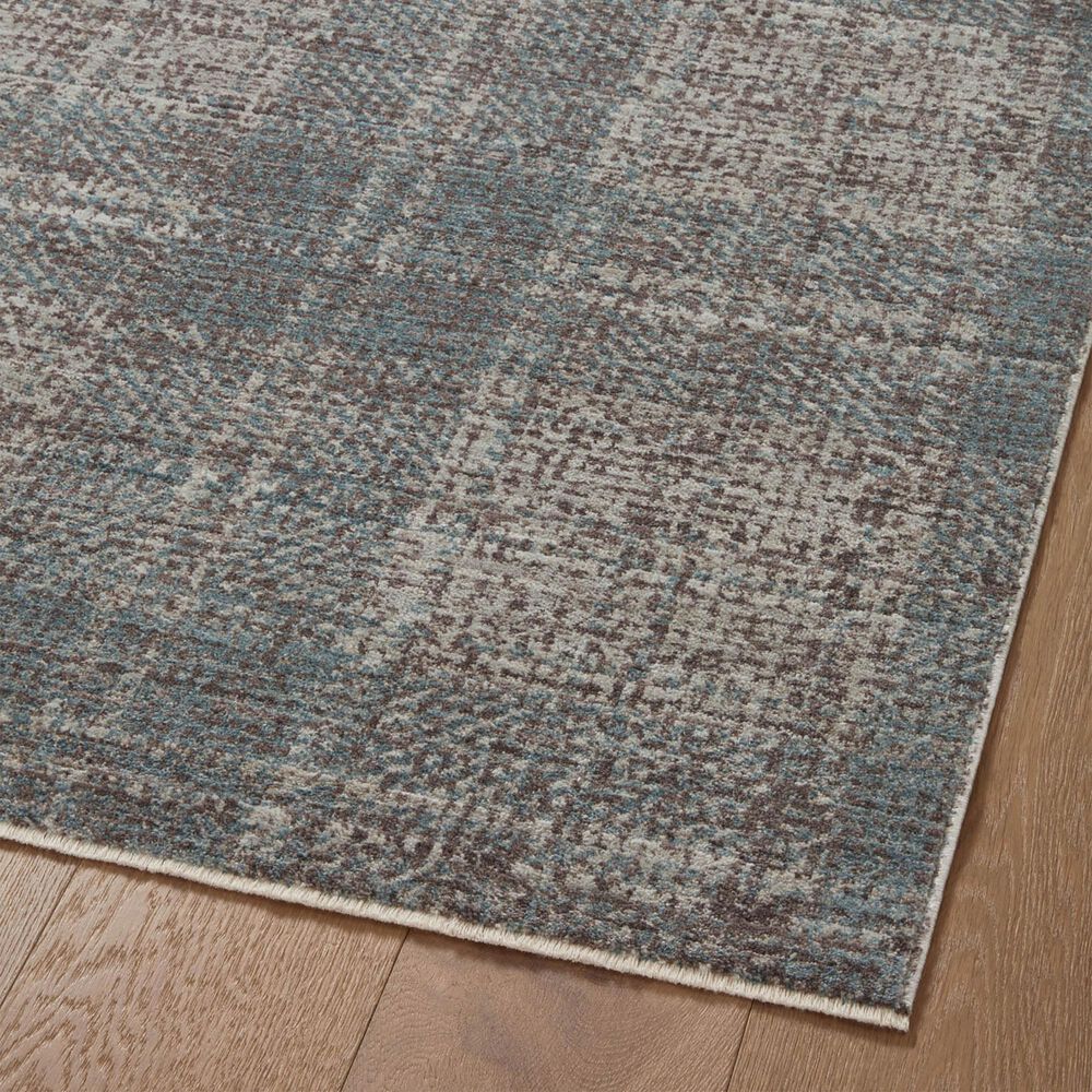 Angela Rose Ember 2&#39;3&quot; x 3&#39;10&quot; Denim and Charcoal Area Rug, , large