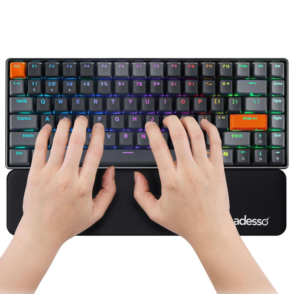Adesso Truform P310 Mini Size Keyboard Wrist Rest in Black, , large