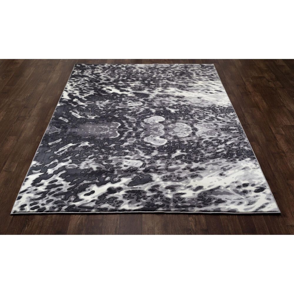 Art Carpet Titanium IS0006 5&#39; x 7&#39; Grey Area Rug, , large