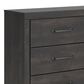 Ashley Hollivern 6-Drawer Dresser in Dark Gray, , large