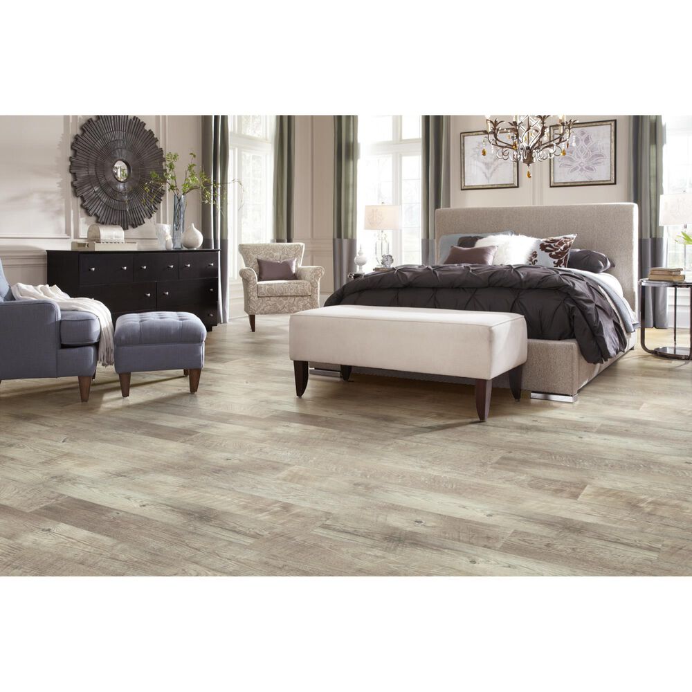 Mannington Adura Rigid Dockside Seashell 6&quot; x 48&quot; Luxury Vinyl Plank, , large