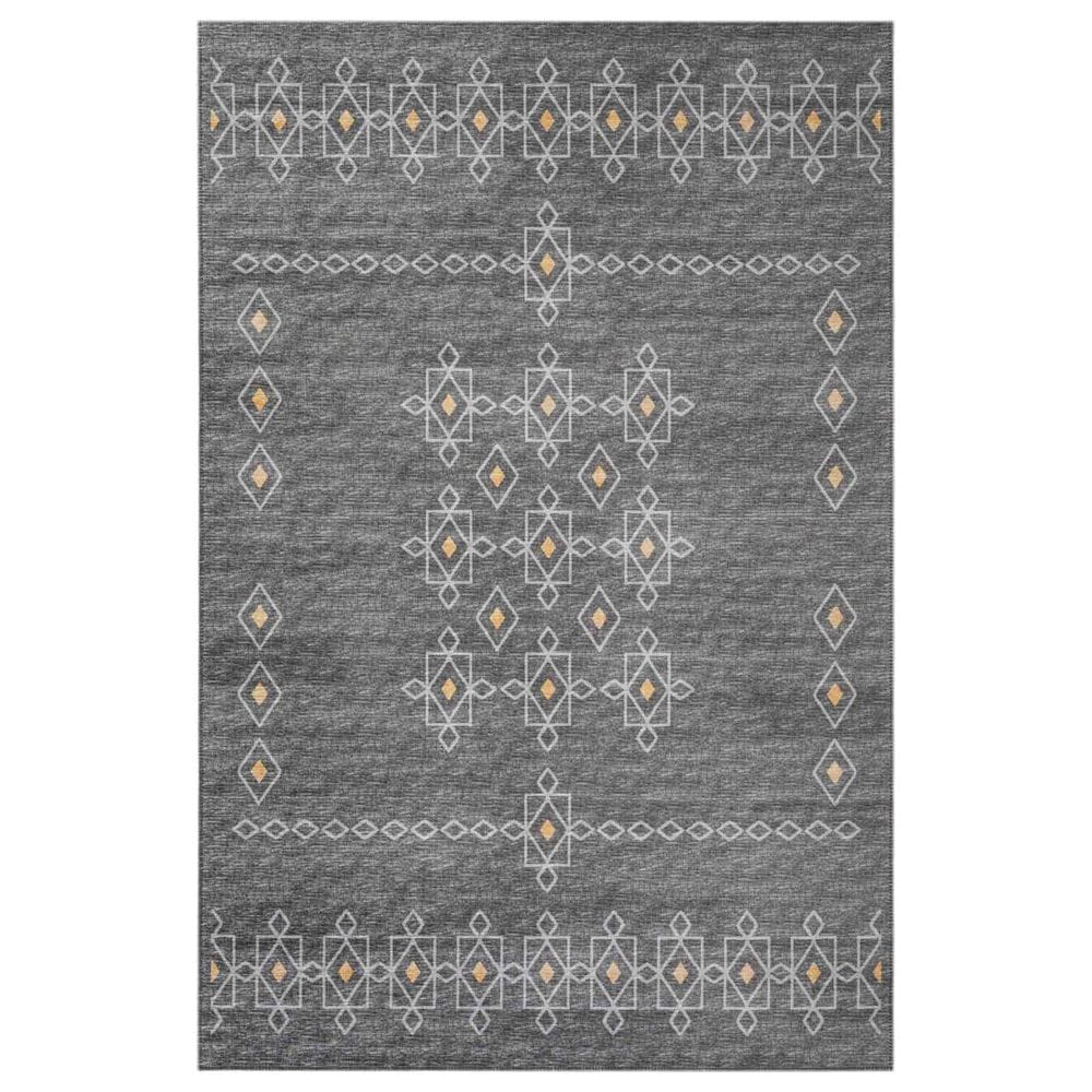 Dalyn Rug Company Sedona Southwestern 2"3" x 10" Charcoal Indoor/Outdoor Performance Runner, , large