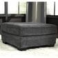 Ashley Tracling Oversized Accent Ottoman in Slate, , large