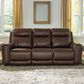 Ashley Gravier Power Reclining Sofa with Adjustable Headrest in Cordova, , large