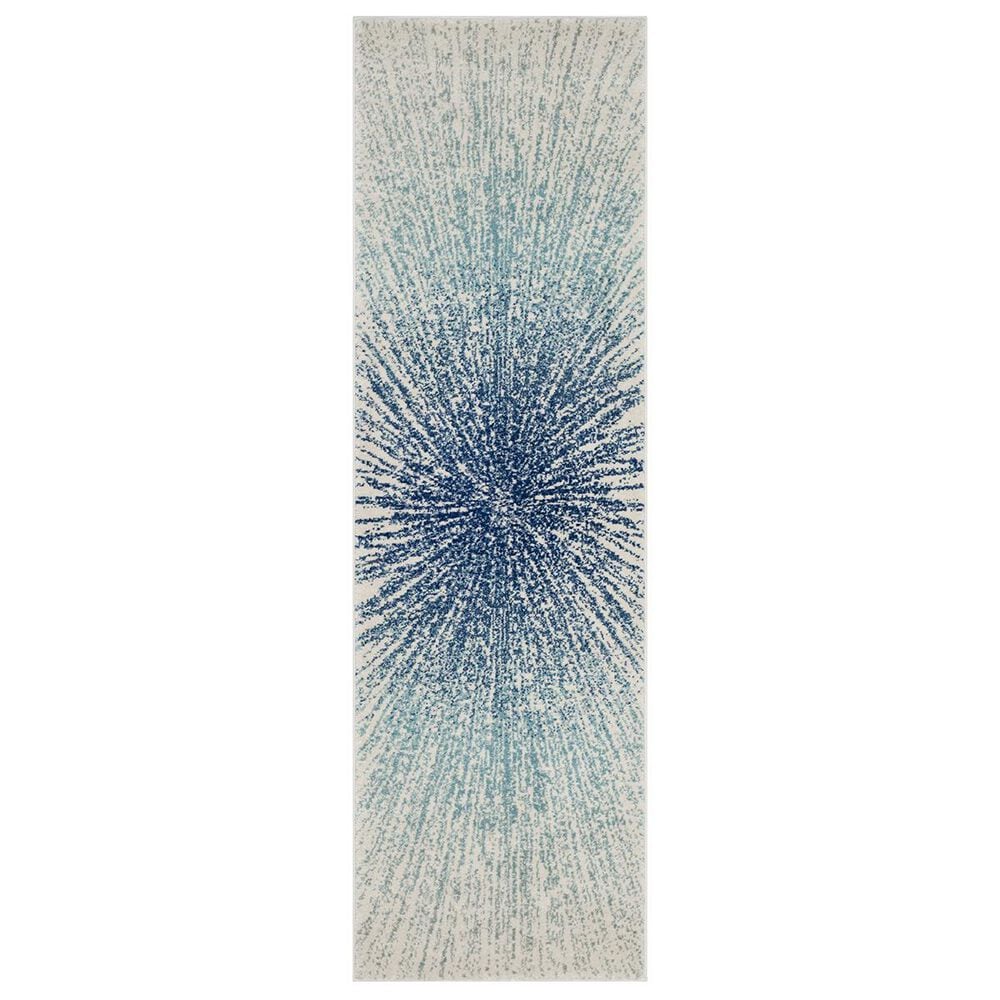 Safavieh Evoke EVK228A-27 2&#39;2&quot; x 7&#39; Royal/Ivory Runner, , large