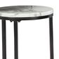 Ashley Jusmour 4-Piece Occasional Nesting Table Set in Black and White, , large